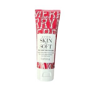 Avon Skin So Soft Radiant Moisture Hand Cream‎ 1.5 Fl Oz Stocking Stuffer Merry